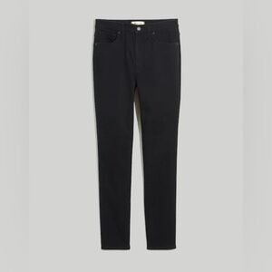 Madewell The Skinny Jean; 28; 10” Skinny Jean; Black Frost